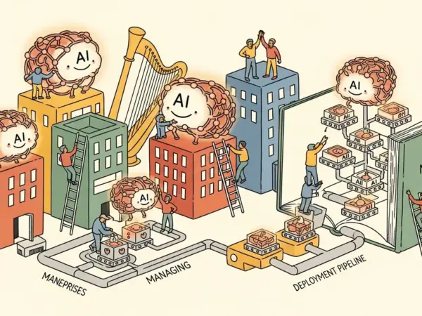 Editorial illustration for: Anthropic Launches Claude Managed Agents to Simplify Enterprise AI Deployment