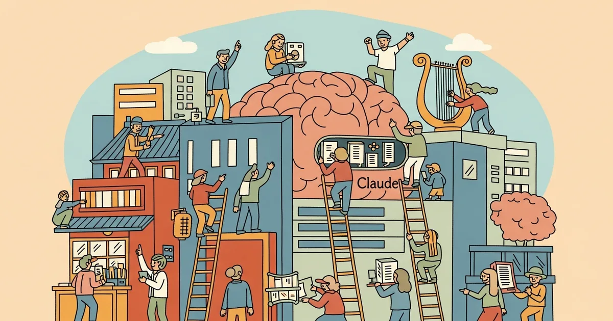 Editorial illustration for: Anthropic Partners With NEC to Deploy Claude to 30,000 Employees in Japan