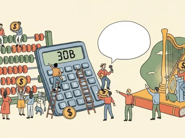 Editorial illustration for: Anthropic Run Rate Tops $30B as Broadcom Confirms Google TPU Deal