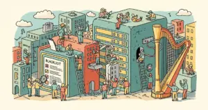 Editorial illustration for: Trump Blacklisted Anthropic — Then the Military Used Claude AI Anyway [Full Timeline]