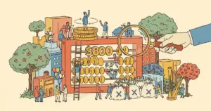 Editorial illustration for: Anthropic Turns Away $800 Billion Valuation as Investors Circle