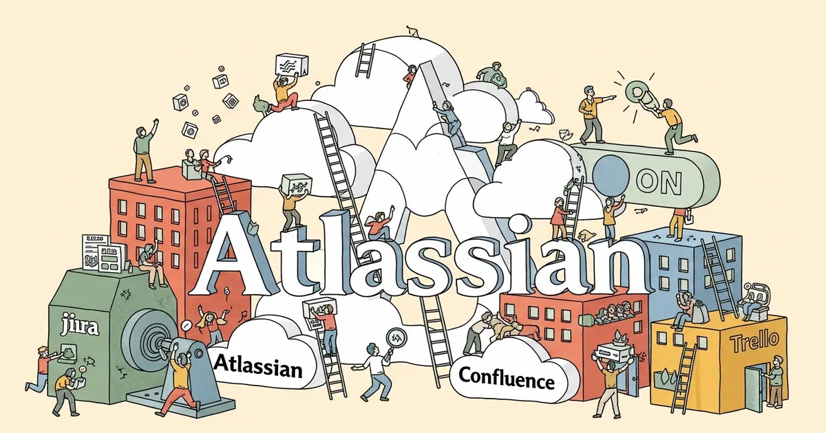 Editorial illustration for: Atlassian Turns On AI Training Data Collection by Default for Cloud Products
