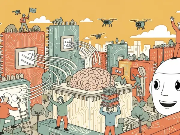 Editorial illustration for: Aurora Makes AI 1.25x Faster by Learning While It's Running — No Retraining, No Downtime