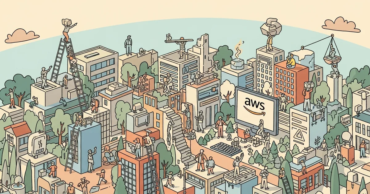 Editorial illustration for: AWS Moves Into AI Productivity Software for Enterprise Office Workers