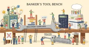 Editorial illustration for: BankerToolBench: No AI Model Cleared for Client Use in 500-Banker Study
