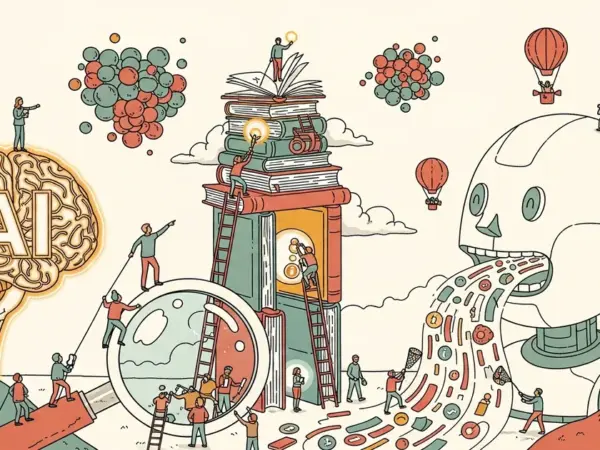 Editorial illustration for: Best AI Search Engines 2026