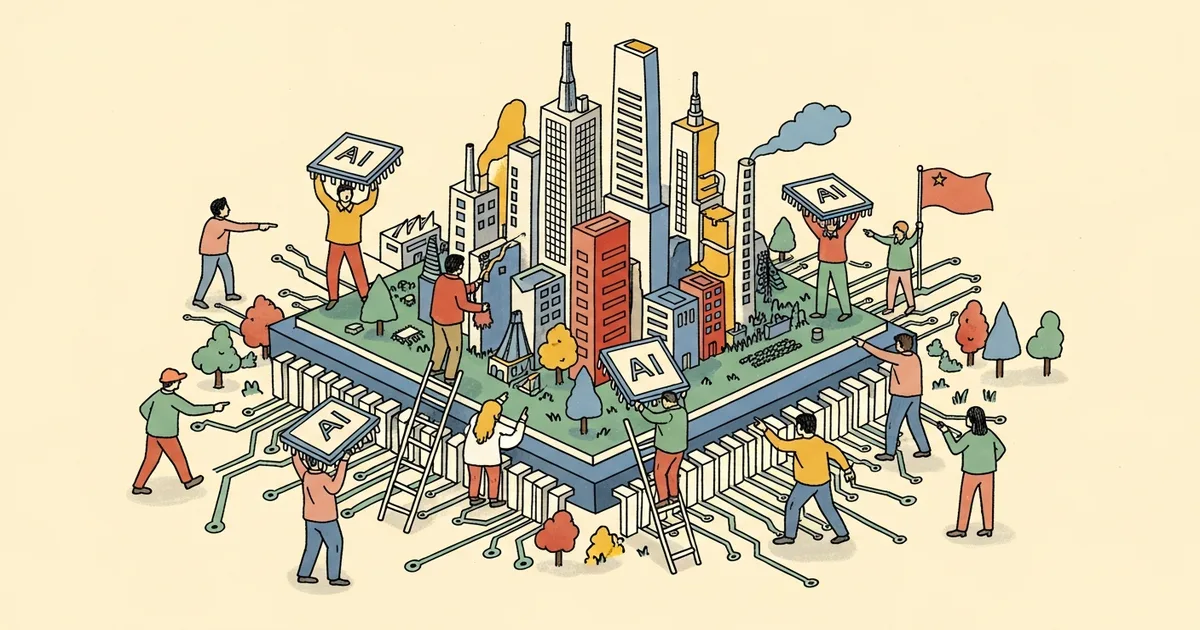 Editorial illustration for: Chinese Chipmakers Capture 41 Percent of China’s AI Accelerator Market, IDC Reports