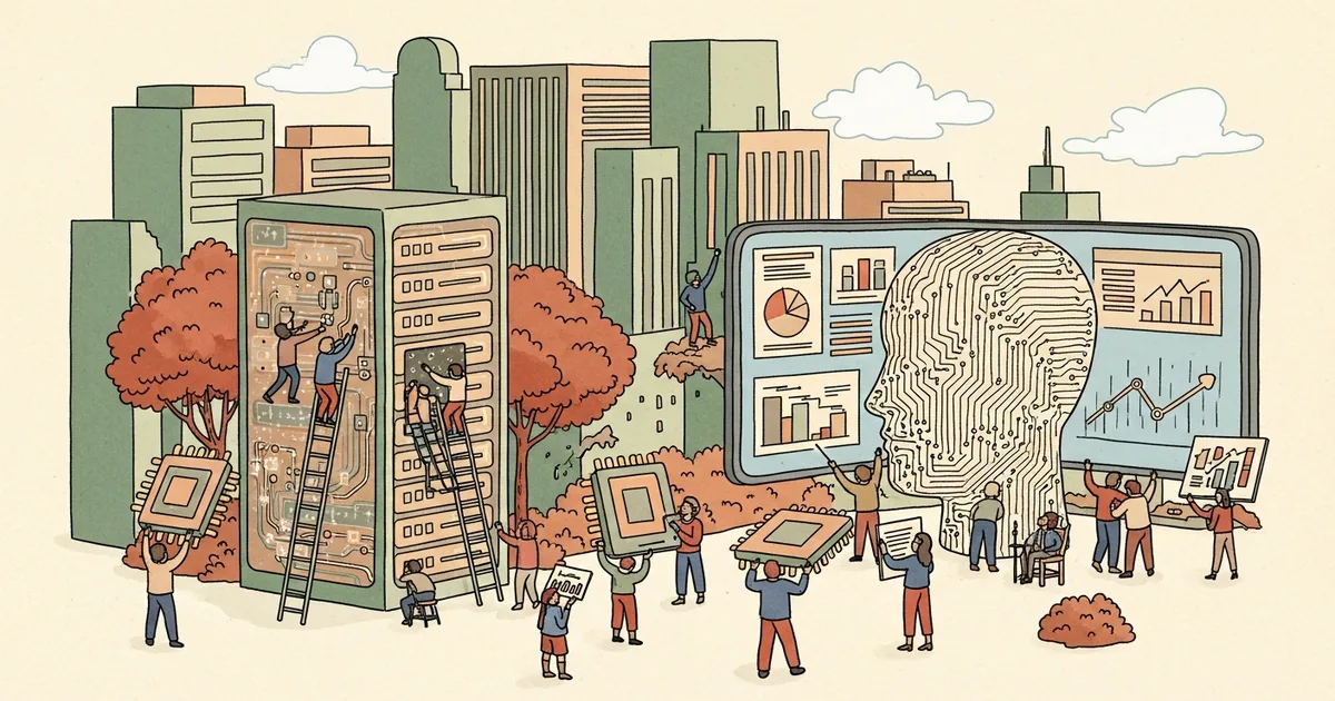 Editorial illustration for: CIA Plans AI Integration Across All Analysis Platforms, Ellis Says