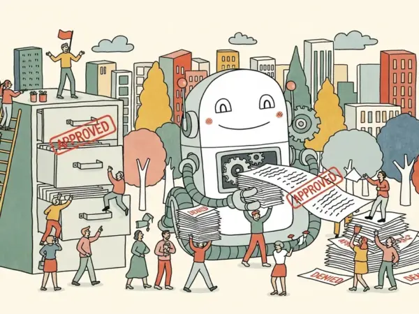 Editorial illustration for: Claimable's AI Has Reversed Thousands of Denied Health Insurance Claims
