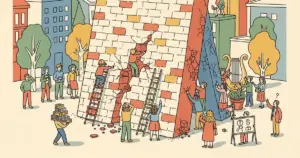 Editorial illustration for: Claude Went Down Twice in 2 Days — Anthropic's 'Success Disaster' Wall