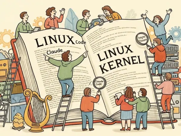 Editorial illustration for: Claude Code Discovers 23-Year-Old Linux Kernel Vulnerability That Humans Missed