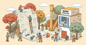 Editorial illustration for: Claude Code's source code has been leaked via a map file in their NPM registry