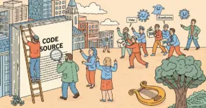 Editorial illustration for: Claude Code Source Leak Exploited by Hackers Distributing Vidar and GhostSocks Malware