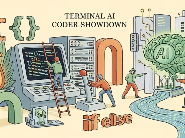Editorial illustration for: Claude Code vs Aider vs Codex 2026: Terminal AI Coder Showdown