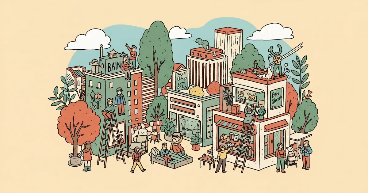 Editorial illustration for: An AI Agent Hacked Bain in 18 Minutes — CodeWall's 3rd Big 3 Breach