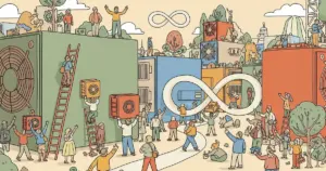 Editorial illustration for: CoreWeave Expands Meta Deal to $21 Billion for GPU Capacity Through 2032