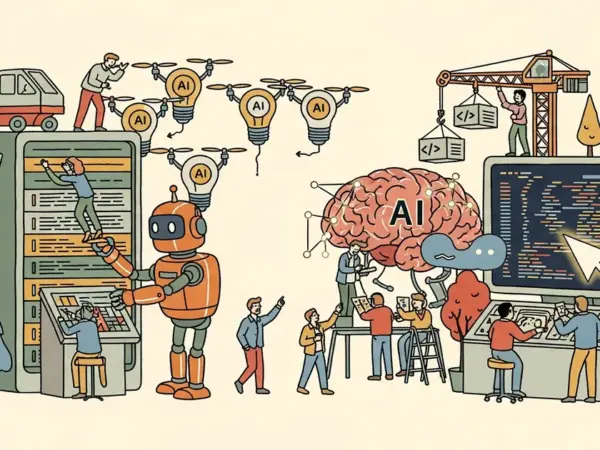 Editorial illustration for: Cursor 3 Launches With Agent-First Interface for Running Parallel AI Coding Fleets