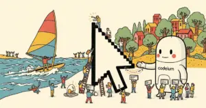 Editorial illustration for: Cursor vs Windsurf vs Codeium (Cody) 2026: The AI IDE Battle