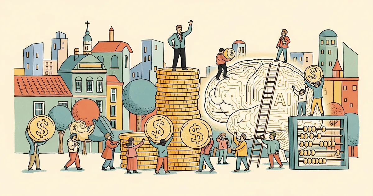 Editorial illustration for: David Silver's Ineffable Intelligence Raises $1.1B at $5.1B Valuation