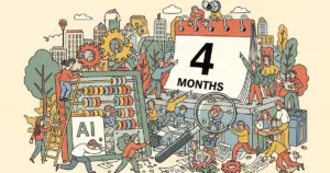 Editorial illustration for: The EU AI Act Takes Effect in 4 Months — 90% of Companies Aren't Ready