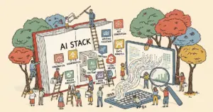 Editorial illustration for: The $0 AI Stack That Gives You Pro-Level Tools for Free — Every Category Ranked [2026 Edition]