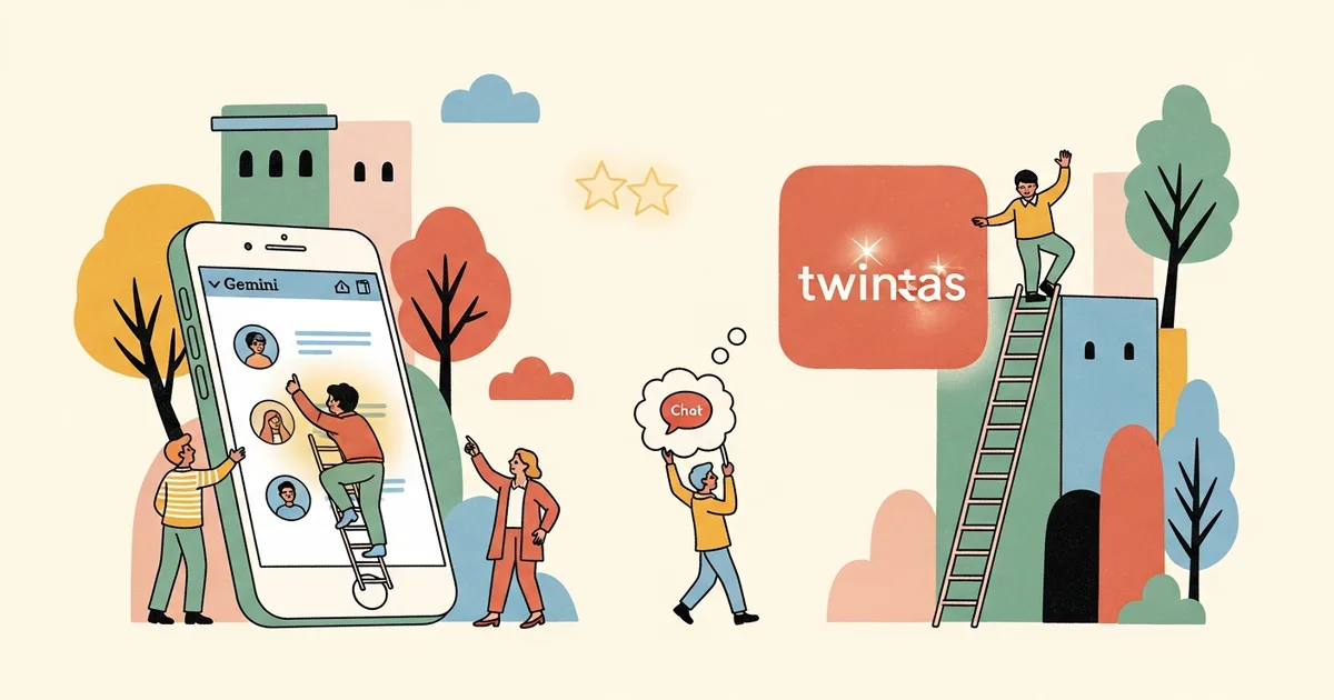 Editorial illustration for: Gemini app rolls out new glow on Android and moves Temporary chat