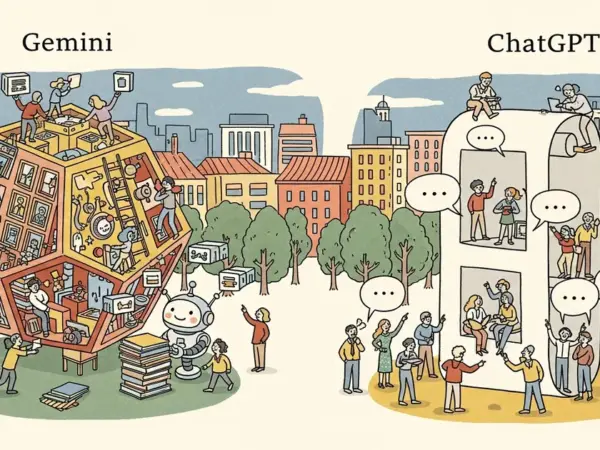 Editorial illustration for: Gemini vs ChatGPT 2026: Which Is Actually Better Right Now [Full Breakdown]