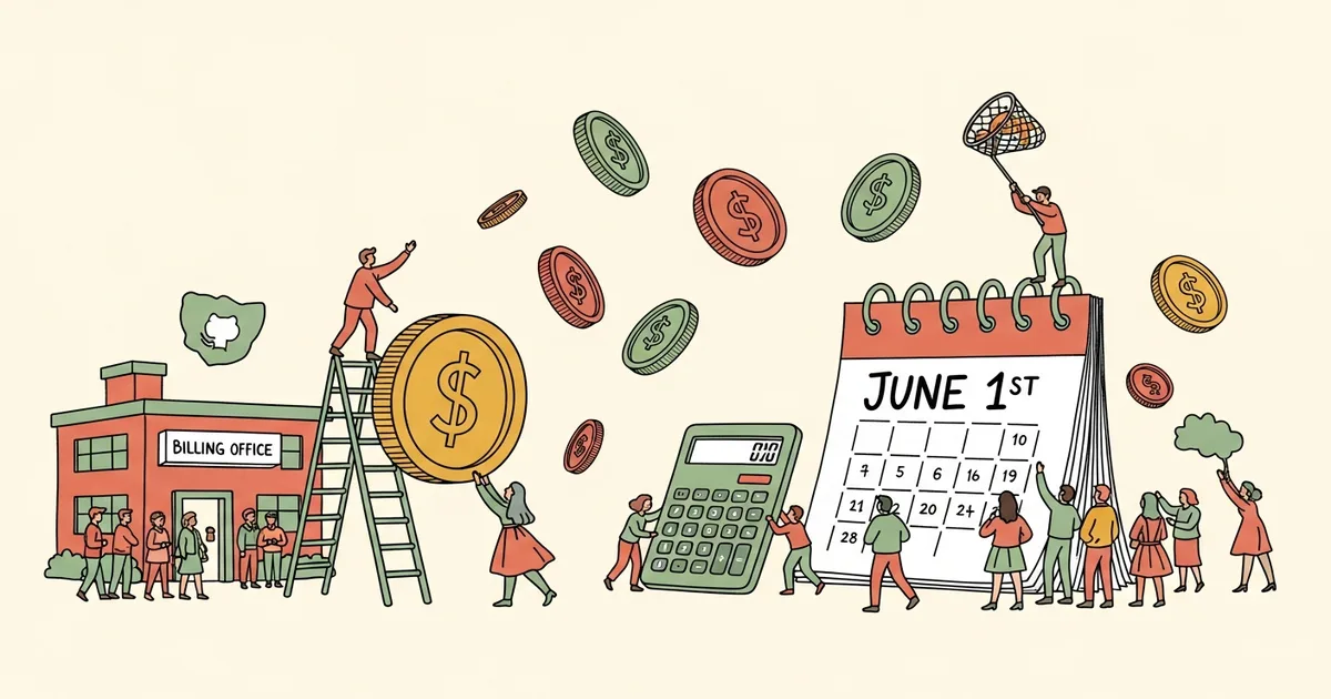 Editorial illustration for: GitHub Copilot Shifts to Token-Based AI Credits Billing on June 1