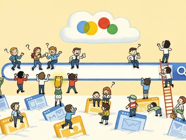 Editorial illustration for: 93% of Google AI Searches Now End Without Clicking Any Website — The Traffic Apocalypse Is Here