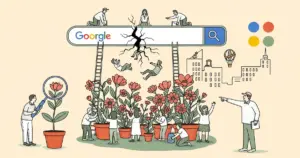 Editorial illustration for: Google AI Overviews Just Killed 58% of Your Organic Clicks — But the Survivors Convert 5x Better