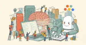 Editorial illustration for: Google CEO Reports 75% of New Code Is Now AI-Generated