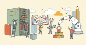 Editorial illustration for: Google Cloud AI's ReasoningBank Mines Strategies from Agent Failures