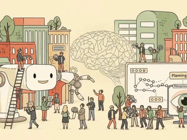 Editorial illustration for: Google DeepMind Releases Gemini Robotics-ER 1.6 for Planning and Perception