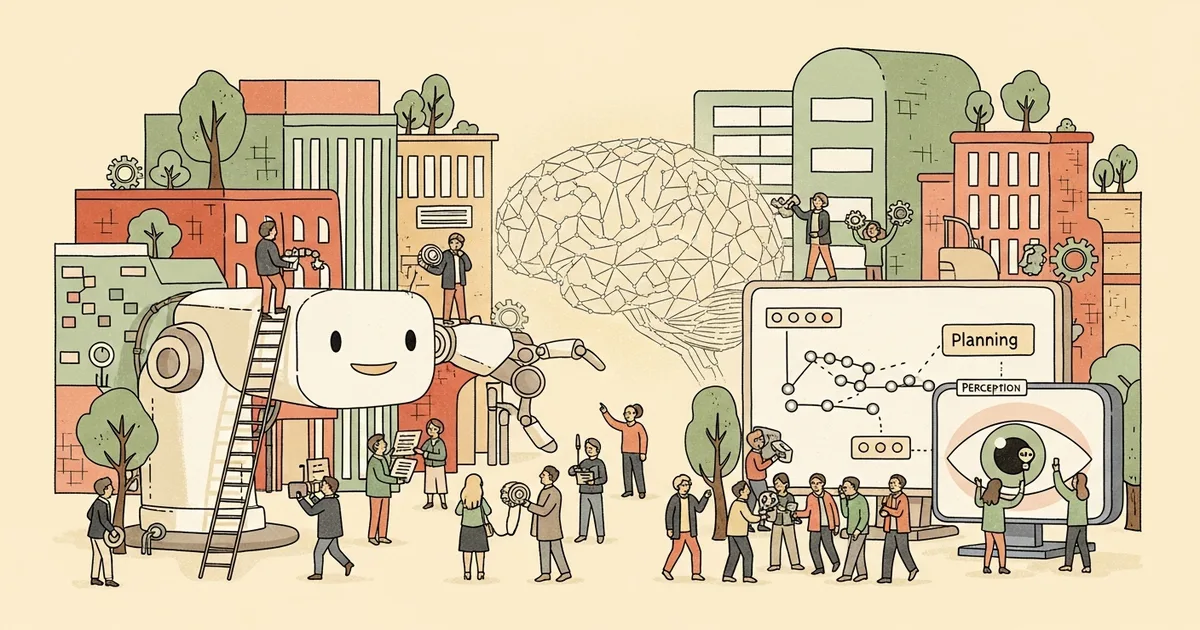 Editorial illustration for: Google DeepMind Releases Gemini Robotics-ER 1.6 for Planning and Perception