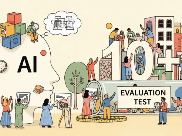 Editorial illustration for: Google Study: AI Benchmarks Need 10+ Human Raters Per Test Example