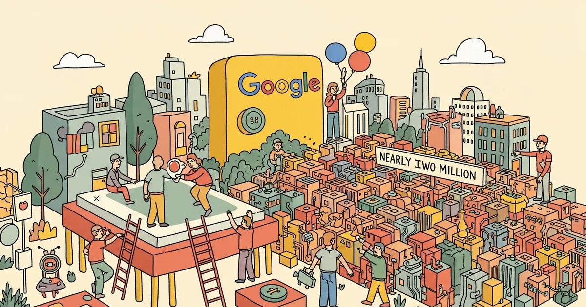 Editorial illustration for: Google Taps Marvell for Two Custom AI Chips, Plans Nearly Two Million Memory Processing Units