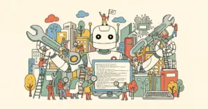 Editorial illustration for: How AI has suddenly become much more useful to open-source developers