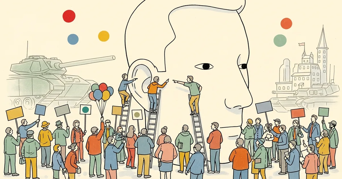 Editorial illustration for: Hundreds of Google AI Researchers Urge Pichai to Refuse Classified Military AI Work
