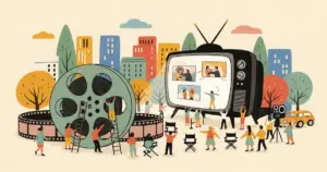 Editorial illustration for: IQiyi Expects AI to Create Bulk of Films and Shows Within Five Years