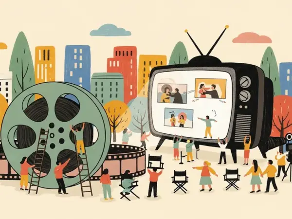 Editorial illustration for: IQiyi Expects AI to Create Bulk of Films and Shows Within Five Years