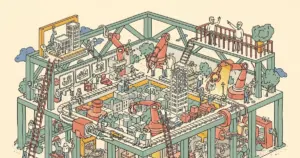 Editorial illustration for: Jeff Bezos Nears $10 Billion Funding for Physical-World AI Lab, FT Reports