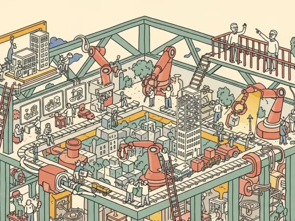 Editorial illustration for: Jeff Bezos Nears $10 Billion Funding for Physical-World AI Lab, FT Reports