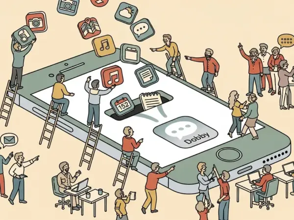 Editorial illustration for: The AI That Replaced 7 Apps on Andrej Karpathy’s Phone — Dobby Does Everything From One Chat