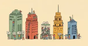 Editorial illustration for: 3 AI Agent Frameworks Are Fighting for Developer Adoption — We Built the Same Agent in Each