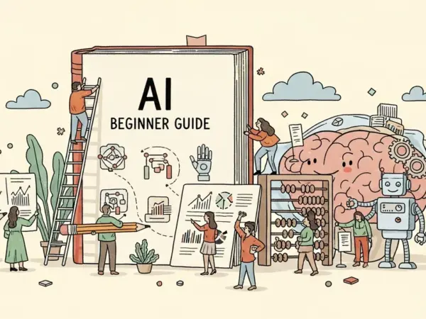 Editorial illustration for: The Only AI Beginner Guide That's Honest About What You Need to Learn in 2026
