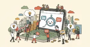 Editorial illustration for: LinkedIn Just Became the #1 Source AI Chatbots Quote for Business Advice — Here's How to Get Cite