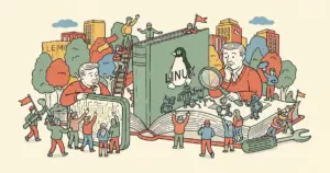 Editorial illustration for: Linux 7.0 Released as Torvalds Weighs AI Bug-Finding Tools