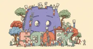 Editorial illustration for: LocalLlama Subreddit Launches Official Discord Server as Community Hits 500K Members