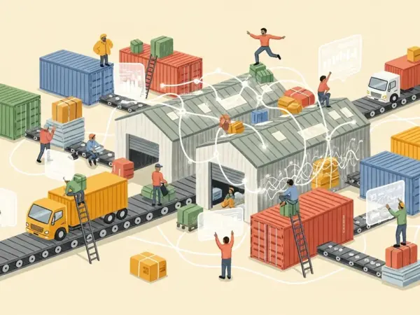 Editorial illustration for: Loop Raises $95M to Build Supply Chain AI for Disruption Prediction