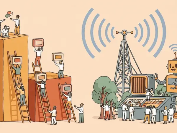 Editorial illustration for: L'Oreal Replaced Its Content Team's Workflow — AI Now Creates Ads Across 30 Markets